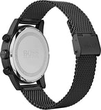Buy Shop Hugo Boss Talent Gunmetal Dial Grey Mesh Bracelet Watch for Men - 1513637 USA Online