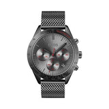 Buy Shop Hugo Boss Talent Gunmetal Dial Grey Mesh Bracelet Watch for Men - 1513637 USA Online
