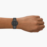 Buy Shop Hugo Boss Taper Chronograph Black Dial Black Steel Strap Watch for Men - 1514088 USA Online