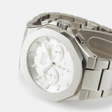 Buy Shop Hugo Boss Taper Chronograph White Dial Silver Steel Strap Watch for Men - 1514087 USA Online