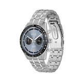 Buy Shop Hugo Boss Tourmaster Chronograph Blue Dial Silver Steel Strap Watch for Men - 1514286 USA Online