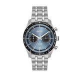 Buy Shop Hugo Boss Tourmaster Chronograph Blue Dial Silver Steel Strap Watch for Men - 1514286 USA Online