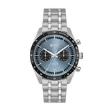 Buy Shop Hugo Boss Tourmaster Chronograph Blue Dial Silver Steel Strap Watch for Men - 1514286 USA Online