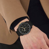 Buy Shop Hugo Boss Trace Chronograph Black Dial Black Leather Strap Watch for Men - 1514003 USA Online