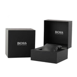 Buy Shop Hugo Boss Trace Chronograph Blue Dial Brown Leather Strap Watch for Men - 1514002 USA Online