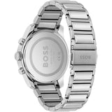 Buy Shop Hugo Boss Trace Chronograph Red Dial Silver Steel Strap Watch For Men - 1514004 USA Online