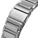 Buy Shop Hugo Boss Trace Chronograph Red Dial Silver Steel Strap Watch For Men - 1514004 USA Online
