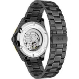 Buy Shop Hugo Boss Troper Chronograph Automatic Black Dial Black Steel Strap Watch for Men - 1514203 USA Online