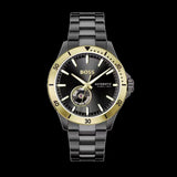 Buy Shop Hugo Boss Troper Chronograph Automatic Black Dial Black Steel Strap Watch for Men - 1514203 USA Online