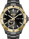 Buy Shop Hugo Boss Troper Chronograph Automatic Black Dial Black Steel Strap Watch for Men - 1514203 USA Online
