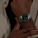 Buy Shop Hugo Boss Troper Chronograph Automatic Black Dial Silver Steel Strap Watch for Men - 1514202 USA Online