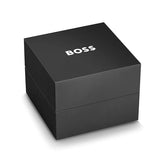 Buy Shop Hugo Boss Troper Chronograph Black Dial Black Leather Strap Watch for Men - 1514055 USA Online