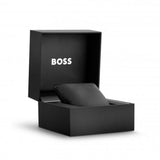 Buy Shop Hugo Boss Troper Chronograph Black Dial Black Leather Strap Watch For Men - 1514099 USA Online