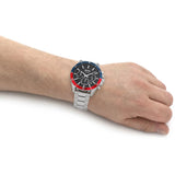 Buy Shop Hugo Boss Troper Chronograph Black Dial Silver Steel Strap Watch For Men - 1514108 USA Online