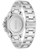 Buy Shop Hugo Boss Troper Chronograph Black Dial Silver Steel Strap Watch For Men - 1514108 USA Online