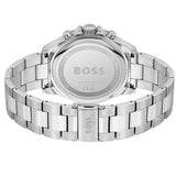 Buy Shop Hugo Boss Troper Chronograph Black Dial Silver Steel Strap Watch For Men - 1514108 USA Online