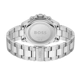 Buy Shop Hugo Boss Troper Chronograph Blue Dial Silver Steel Strap Watch For Men - 1514057 USA Online