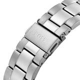 Buy Shop Hugo Boss Troper Chronograph Blue Dial Silver Steel Strap Watch For Men - 1514057 USA Online