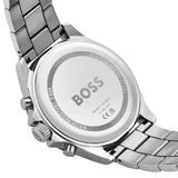 Buy Shop Hugo Boss Troper Chronograph Blue Dial Silver Steel Strap Watch For Men - 1514057 USA Online