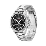 Buy Shop Hugo Boss Troper Chronograph Blue Dial Silver Steel Strap Watch For Men - 1514057 USA Online
