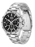 Buy Shop Hugo Boss Troper Chronograph Blue Dial Silver Steel Strap Watch For Men - 1514057 USA Online