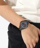 Buy Shop Hugo Boss Troper Chronograph Grey Dial Grey Steel Strap Watch For Men - 1514058 USA Online