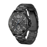 Buy Shop Hugo Boss Troper Chronograph Grey Dial Grey Steel Strap Watch For Men - 1514058 USA Online