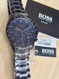 Buy Shop Hugo Boss Trophy Black Dial Black Steel Strap Watch for Men - 1513675 USA Online