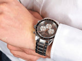 Buy Shop Hugo Boss Trophy Chronograph Grey Dial Silver Steel Strap Watch for Men - 1513634 USA Online