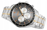Buy Shop Hugo Boss Trophy Chronograph Grey Dial Silver Steel Strap Watch for Men - 1513634 USA Online