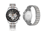 Buy Shop Hugo Boss Trophy Chronograph Grey Dial Silver Steel Strap Watch for Men - 1513634 USA Online