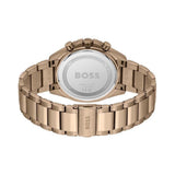 Buy Shop Hugo Boss Trophy Grey Dial Rose Gold Steel Strap Watch for Men - 1513632 USA Online