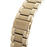 Buy Shop Hugo Boss Trophy White Dial Gold Steel Strap Watch for Men - 1513631 USA Online