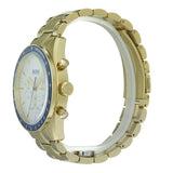 Buy Shop Hugo Boss Trophy White Dial Gold Steel Strap Watch for Men - 1513631 USA Online