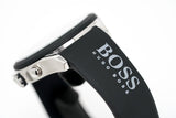 Buy Shop Hugo Boss Velocity Black Dial Black Leather Strap Watch for Men - 1513716 USA Online