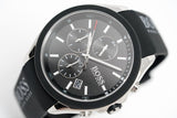Buy Shop Hugo Boss Velocity Black Dial Black Leather Strap Watch for Men - 1513716 USA Online