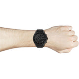 Buy Shop Hugo Boss Velocity Black Dial Black Rubber Strap Watch for Men - 1513720 USA Online