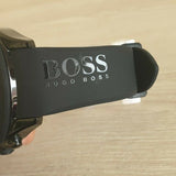 Buy Shop Hugo Boss Velocity Black Dial Black Rubber Strap Watch for Men - 1513720 USA Online