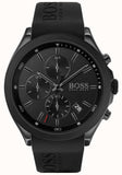 Buy Shop Hugo Boss Velocity Black Dial Black Rubber Strap Watch for Men - 1513720 USA Online