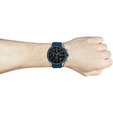 Buy Shop Hugo Boss Velocity Black Dial Blue Rubber Strap Watch for Men - 1513717 USA Online