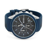 Buy Shop Hugo Boss Velocity Black Dial Blue Rubber Strap Watch for Men - 1513717 USA Online