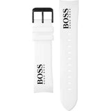Buy Shop Hugo Boss Velocity Chronograph Black Dial White Rubber Strap Watch for Men - 1513718 USA Online