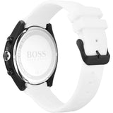 Buy Shop Hugo Boss Velocity Chronograph Black Dial White Rubber Strap Watch for Men - 1513718 USA Online