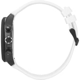 Buy Shop Hugo Boss Velocity Chronograph Black Dial White Rubber Strap Watch for Men - 1513718 USA Online