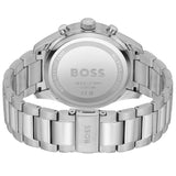 Buy Shop Hugo Boss View Chronograph Blue Dial Silver Steel Strap Watch For Men - 1513989 USA Online