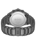 Buy Shop Hugo Boss View Chronograph Grey Dial Grey Steel Strap Watch For Men - 1513991 USA Online