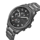 Buy Shop Hugo Boss View Chronograph Grey Dial Grey Steel Strap Watch For Men - 1513991 USA Online
