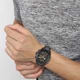 Buy Shop Hugo Boss Volane Black Dial Black Steel Strap Watch for Men - 1513950 USA Online