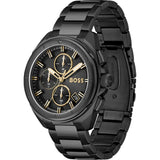 Buy Shop Hugo Boss Volane Black Dial Black Steel Strap Watch for Men - 1513950 USA Online