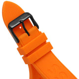 Buy Shop Hugo Boss Volane Black Dial Orange Silicone Strap Watch for Men - 1513957 USA Online